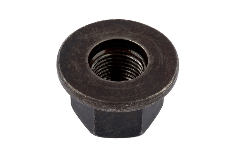 Flachbundmutter Radbefestigung M 16x1,5 DIN 74361, Stahl 10, blank, Form B