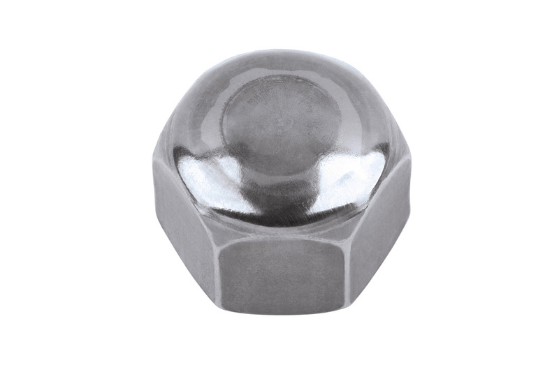 Sechskant-Hutmutter niedrige Form M 20 DIN 917, Stahl 6, blank