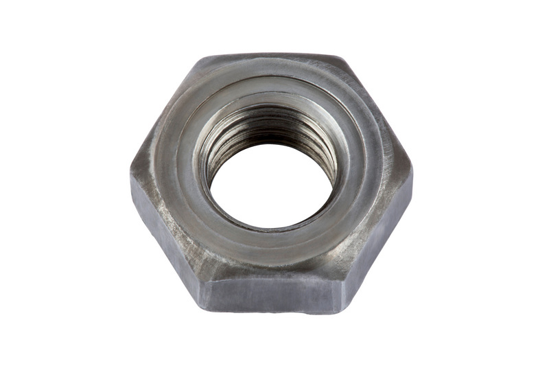 Sechskant-Schweißmutter M 3 DIN 929, Stahl, blank