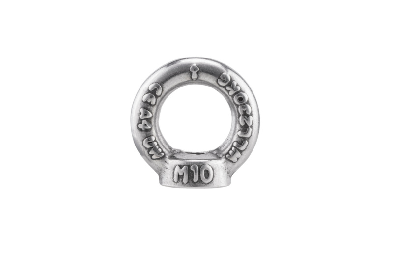 Ringmutter M 8 DIN 582, Edelstahl A4