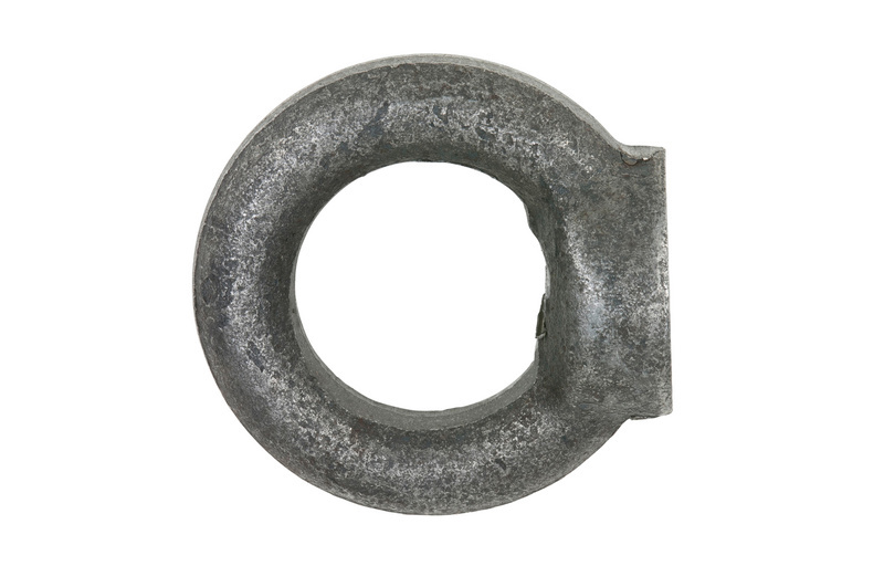 Ringmutter M12 DIN 582, Stahl C15E blank