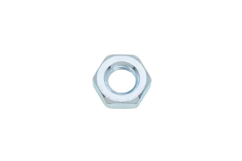 Sechskantmutter flache Form M39 DIN 936, Stahl, verzinkt blau passiviert (A2K)