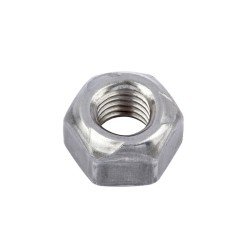 Sechskantmutter mit Klemmteil (Ganzmetall) M 10 DIN 980, Stahl, blank