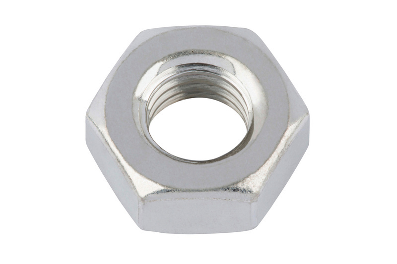 Sechskantmutter mit Klemmteil (Ganzmetall) M 8