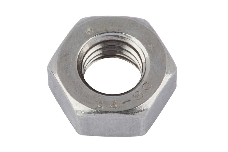 Sechskantmutter mit Klemmteil (Ganzmetall) M 4