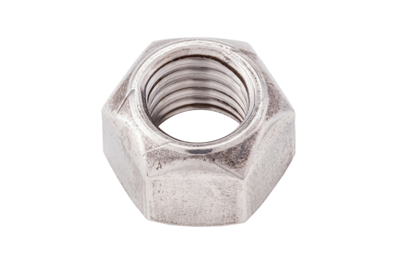Sechskantmutter mit Klemmteil (Ganzmetall) M6 ISO 7042, Edelstahl A2-70, blank