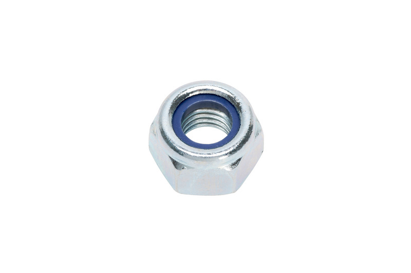 Sechskantmutter mit Klemmteil (nichtmetallischer Einsatz) M4