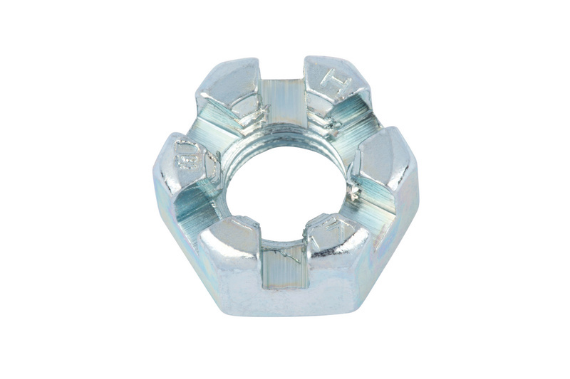 Kronenmutter niedrige Form mit Feingewinde M 10 x 1