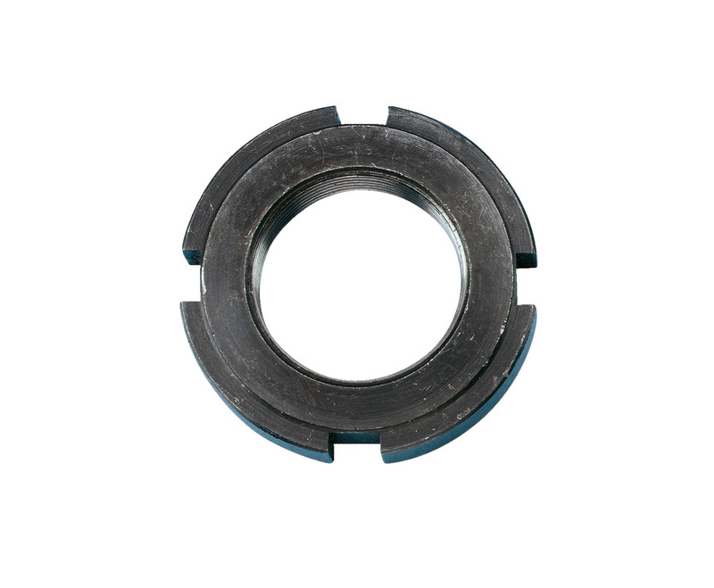 Nutmutter mit Feingewinde M38x1,5 DIN 1804, Stahl, blank