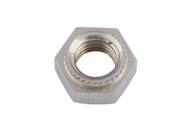 Setzmutter M 8 WN 387 Edelstahl A2, blank