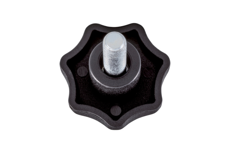 Sterngriff mit Außengewinde STERNGRF-AEDIN6336-AG-M8X32X40