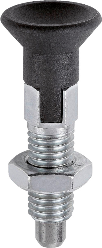 Arretierbolzen mit Rastnut BLZ-ARET-PILZGRF-ST-D-M6X31,5
