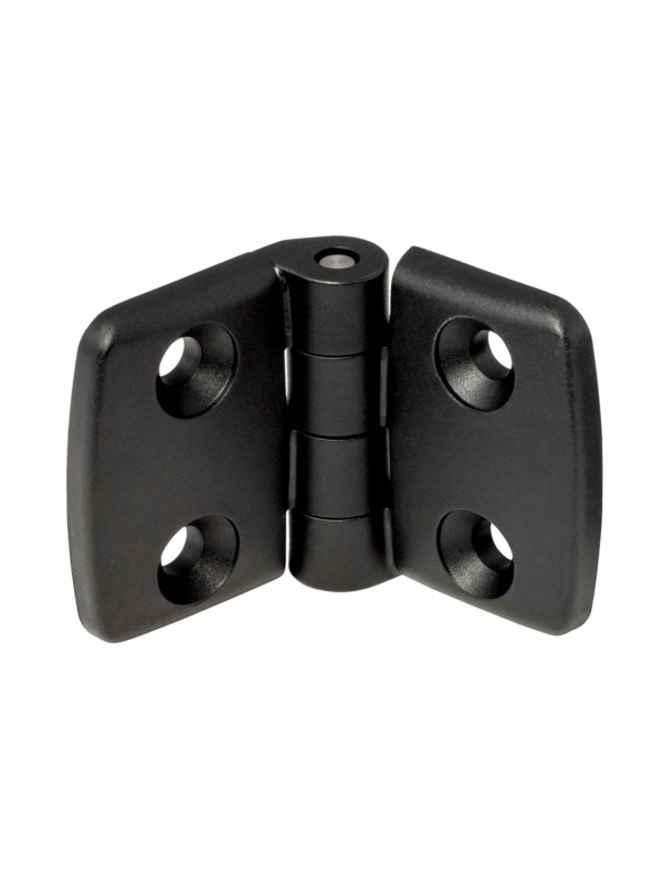 Kunststoff-Scharnier nicht aushängbar SHAN-KST-FEST-NUT6-30X30MM