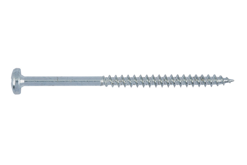 WÜPOFAST®  blau verzinkt Spanplattenschraube 5,0x100/60