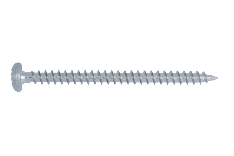 WÜPOFAST®  blau verzinkt Spanplattenschraube 5,0 x 40