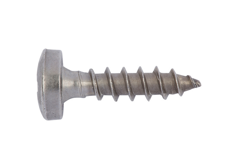 WÜPOFAST A2 Spanplattenschraube 4,0x30 Edelstahl A2, Vollgewinde, Pan Head, PZ