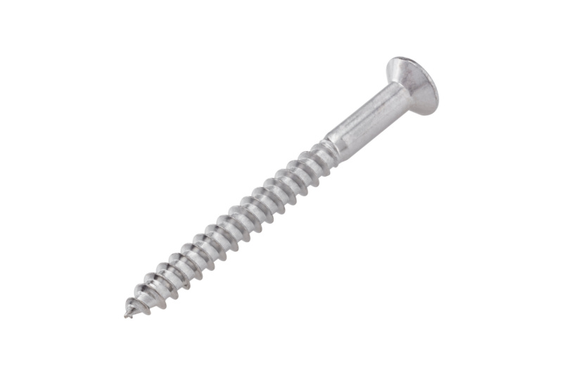 DIN 7995, Messingschraube, abgerundeter Senkkopf PZ 4,5 x 60