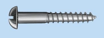 Holzschraube Senkkopf DIN 97 6,0x60 Senkkopf mit Schlitz