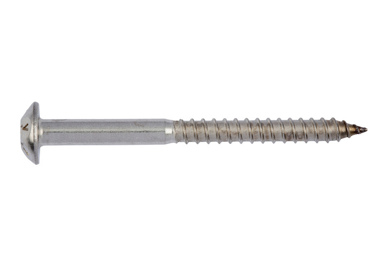 Sicherheitsschraube 7 x 105 Edelstahl A2 blank Dübelgewinde