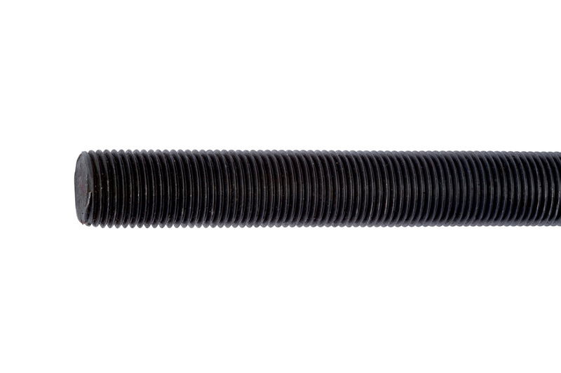 Gewindestange Feingewinde M12x1,5x1000 DIN 976-1, Stahl 4.8 blank, Form A