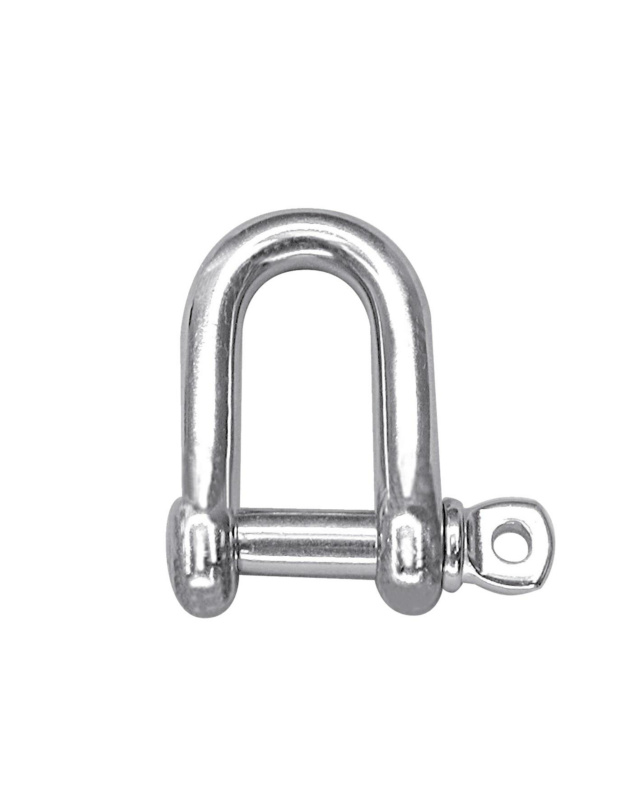 Schäkel gerade Ø 6 mm Edelstahl A4