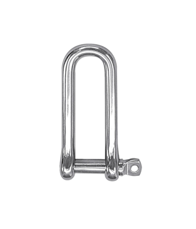 Schäkel lang Ø 6 mm Edelstahl A4