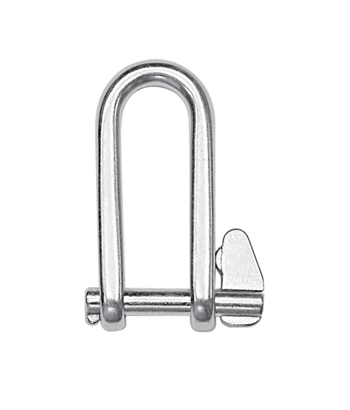 Schlüsselschäkel Ø 5 mm Edelstahl A4