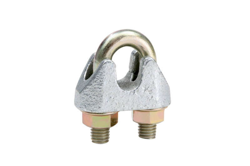 Drahtseilklemme Ø 22 mm mit u-förmigem Klemmbügel