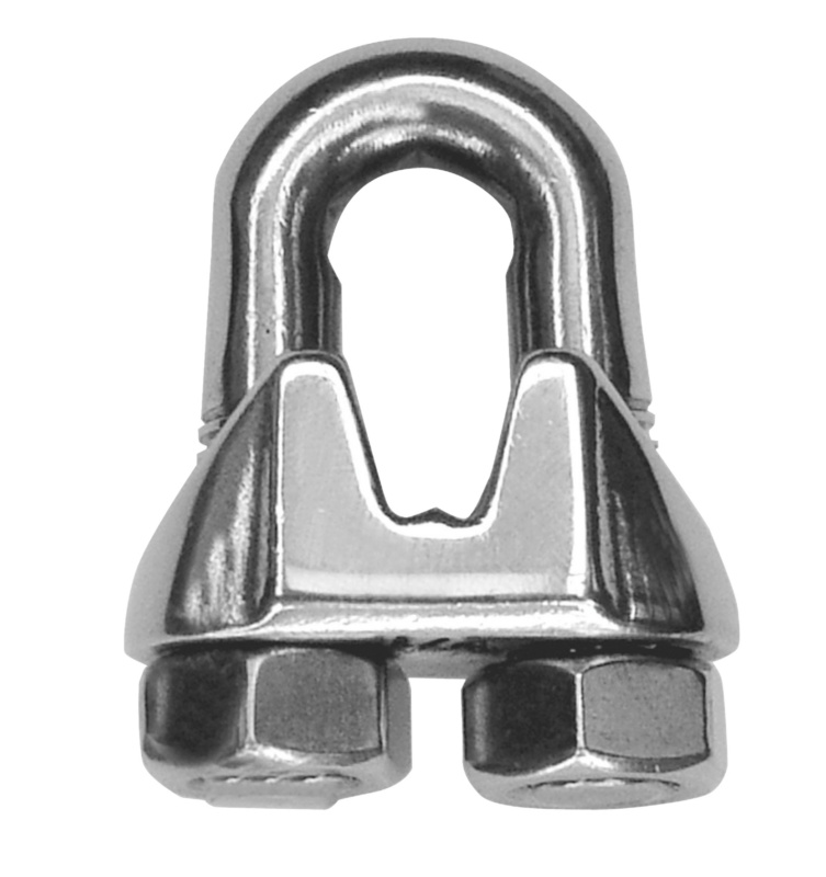 Drahtseilklemme Ø 10 mm Edelstahl A4