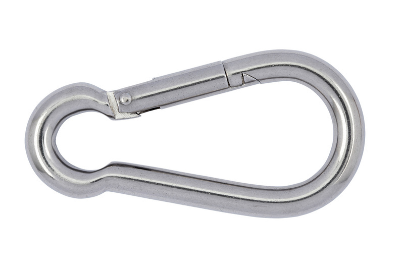 Karabinerhaken 50x5mm DIN 5299 Form C, Edelstahl A2