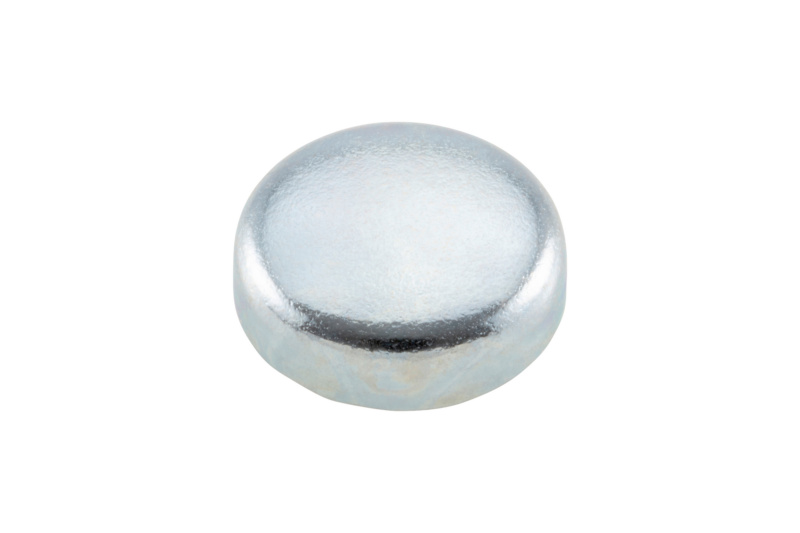 Verschlussdeckel Ø 38 DIN 443, Stahl, verzinkt
