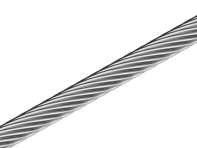 Drahtseil 1 x 19 4x1000 Edelstahl A4