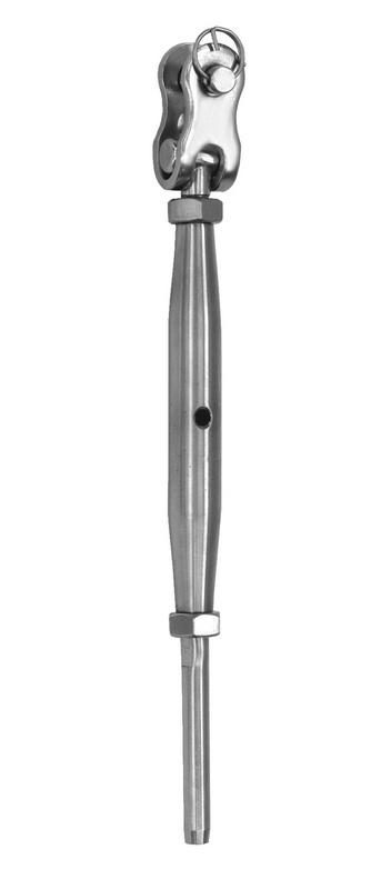 Wantenspanner Edelstahl A4, geschlossen M12