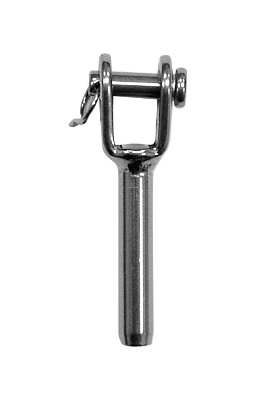 Gabel-Drahtseilterminal M8 mit Innengewinde links