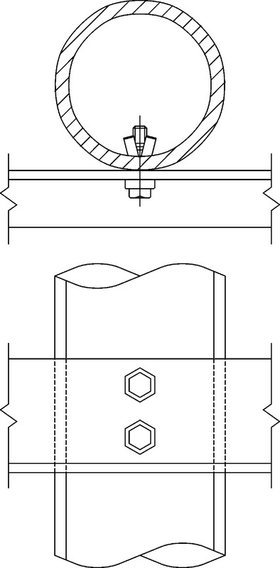 Hohlprofilbefestiger BoxBolt®  TZN M12 x 100