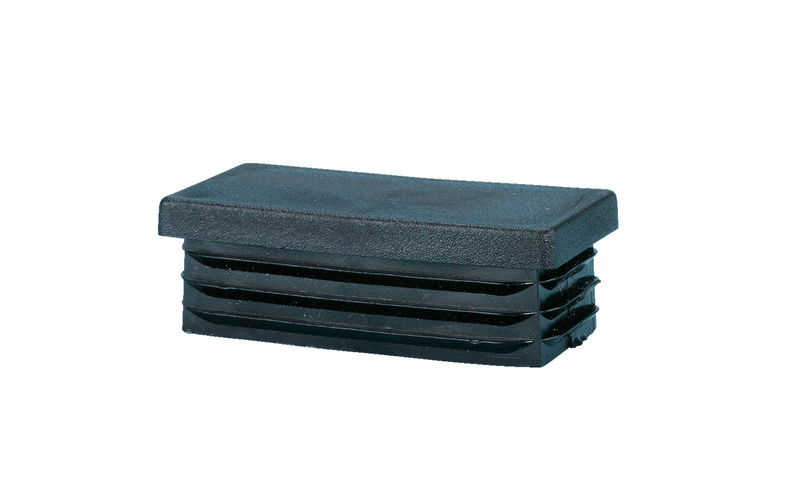 Kunststoff-Endkappe, rechteckig 60x30x2 für rechteckige Rohre