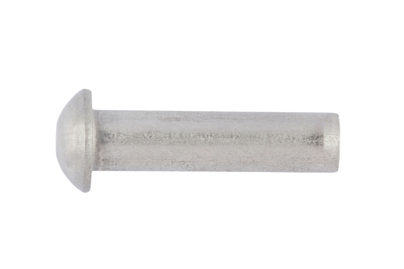 Halbrundniet DIN 660, Edelstahl A2
