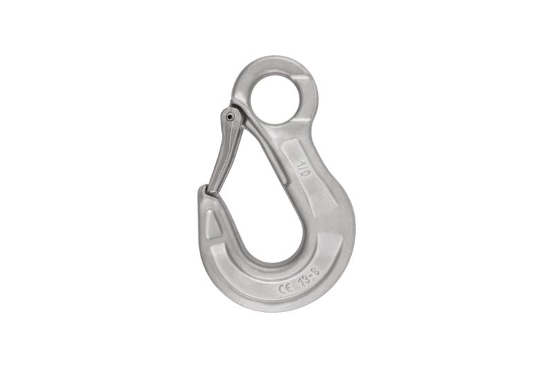 Ösenlasthaken mit Sicherung GK 6 HAK-EYE-KETT-GK6-EDST-(4,2T)-D13