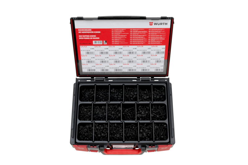 Stahl DSS Linsenkopf Flansch AW 1402-teilig Sysko SHR-BL-SYSKO-M.FLSH-AW-(DSS)-1
