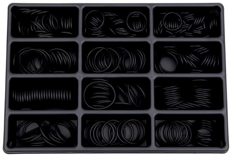 O-Ring metrisch Sortiment ohne Koffer 330-teilig für System-Koffer 4.4.1.
