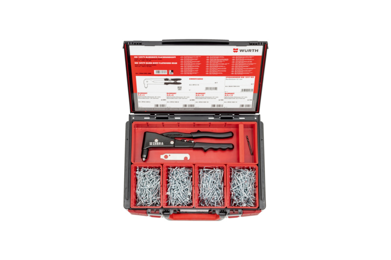 ISO 15979 Blindniet Flachrundkopf Sortiment NT-SYSKO-FLRDKPF-ISO15979-ST-702TLG
