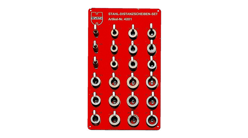Distanzscheiben-Sortiment 8 - 22 mm 920-teilig