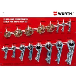 Klapp- und Federstecker Sortiment 145-teilig