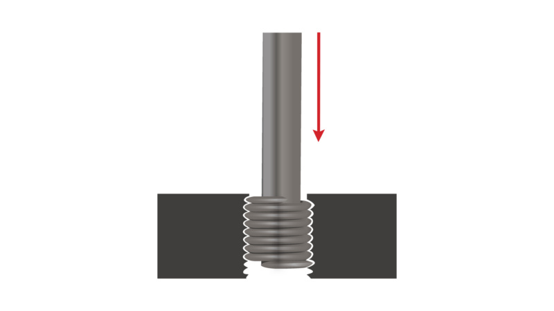 W.TEC® INSERT COIL — Zapfenbrecher ZAPFBRECH-(GWDEINSA-M2)-ST-100MM