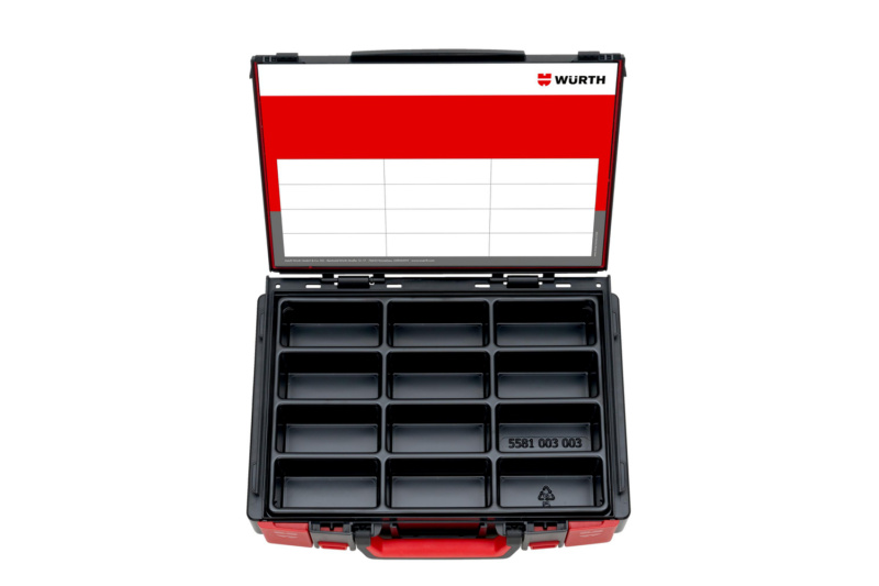 System-Koffer 4.4.1 Leersortiment SYSKOFFR-4.4.1.-TFZTL-12FACH