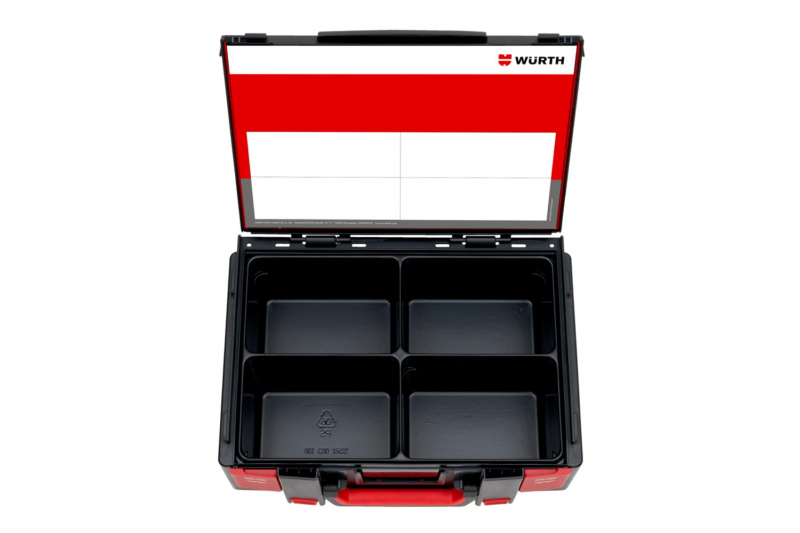 System-Koffer 4.4.2 Leersortiment SYSKOFFR-4.4.2.-TFZTL-4FACH