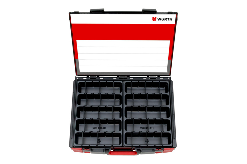 System-Koffer 8.4.1 Leersortiment SYSKOFFR-8.4.1.-TFZTL-5FACH-2STK
