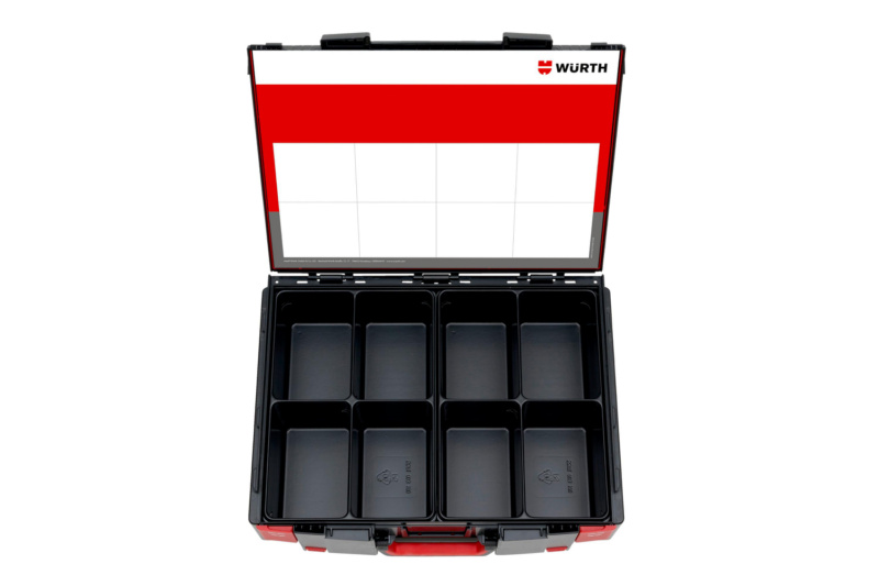 System-Koffer 8.4.2 Leersortiment SYSKOFFR-8.4.2.-TFZTL-4FACH-2STK