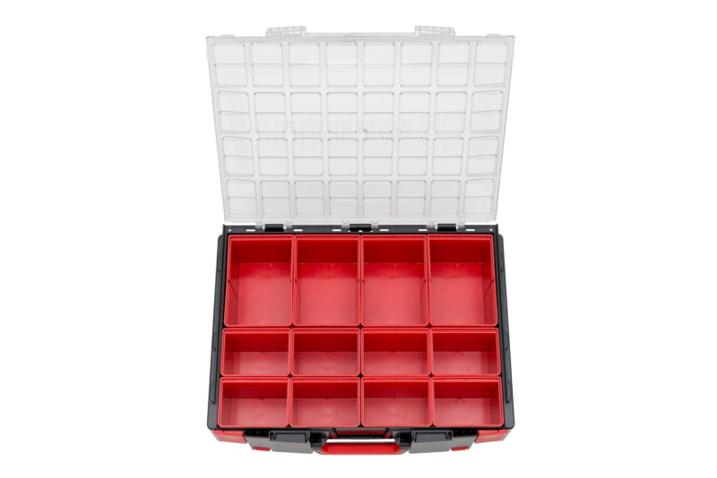 System-Koffer 8.4.2 transparent Leersortiment SYSKOFFR-8.4.2.-BOX-12STK