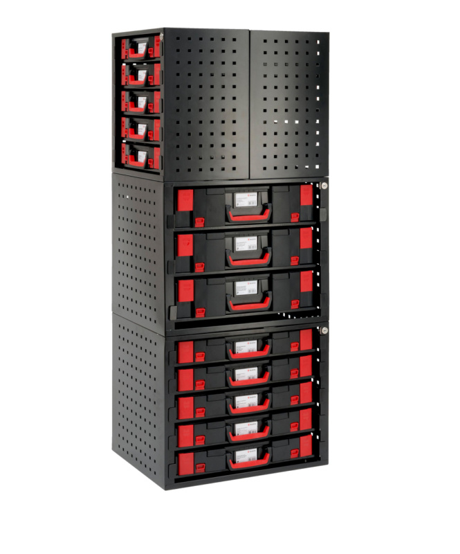 System-Stapelschrank für ORSY-Systemkoffer 4.4.2